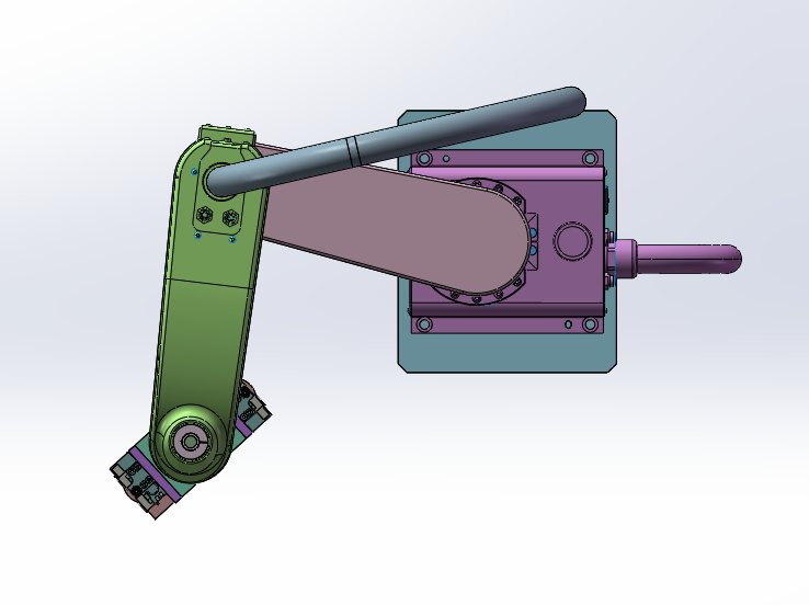 四轴机器人及双夹取治具