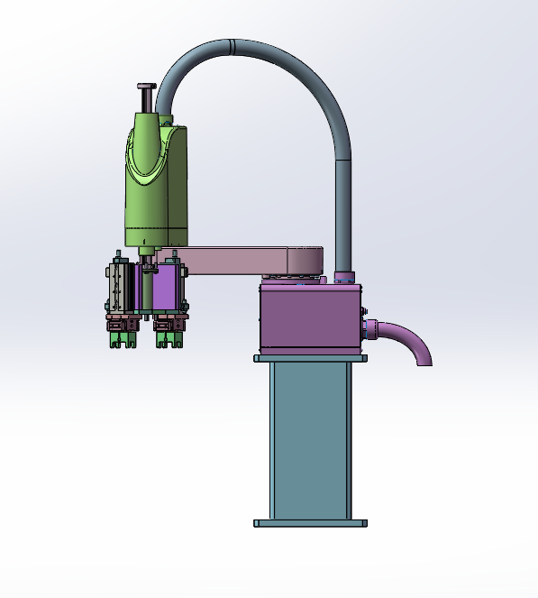 四轴机器人及双夹取治具