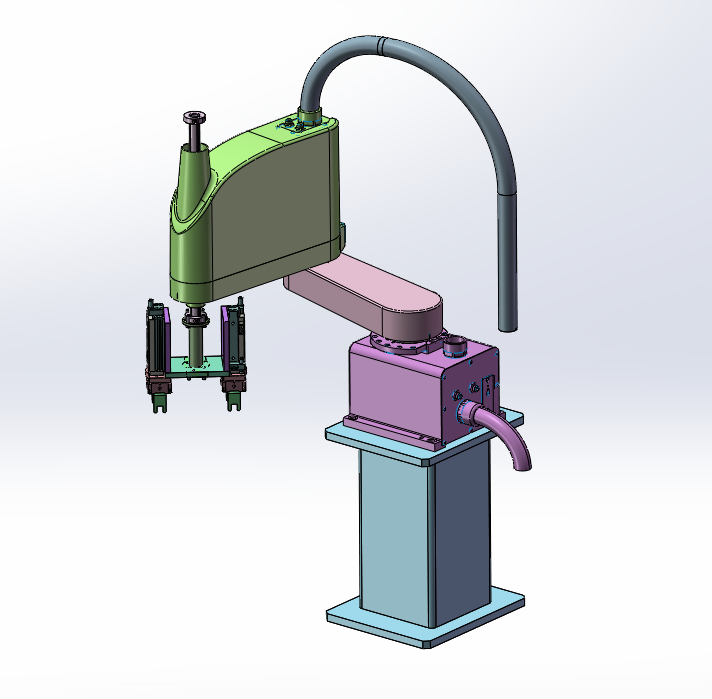 四轴机器人及双夹取治具