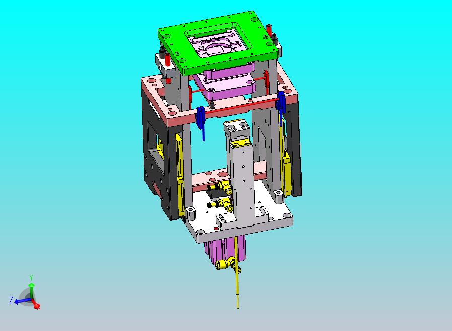 过站式顶升机构