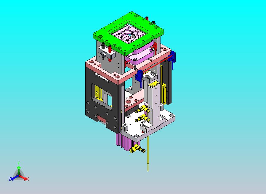 过站式顶升机构