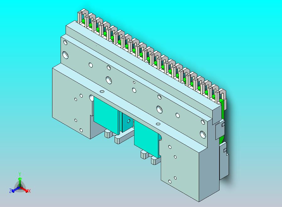 多工位机械手夹爪