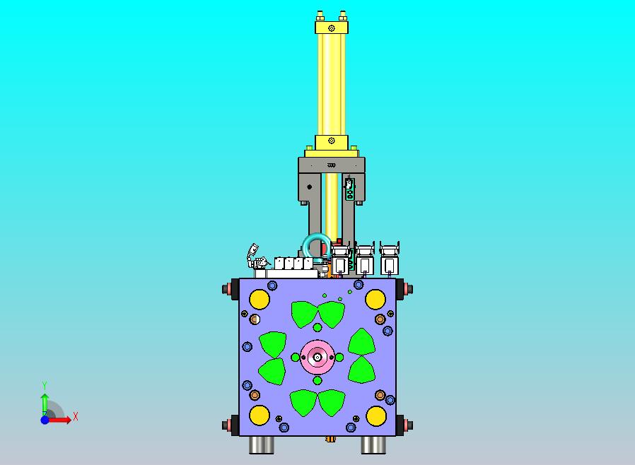 医疗针筒内螺纹模具 