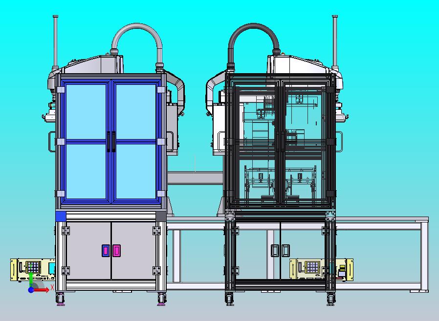 新能源电池电芯贴膜工位
