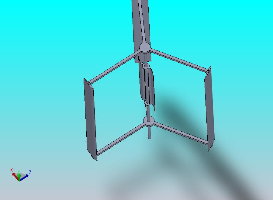 Savonius Darriues混合式风力涡轮机