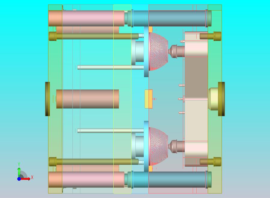 碗状热流道注塑模具设计
