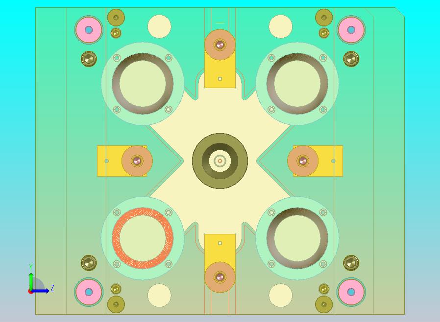 碗状热流道注塑模具设计