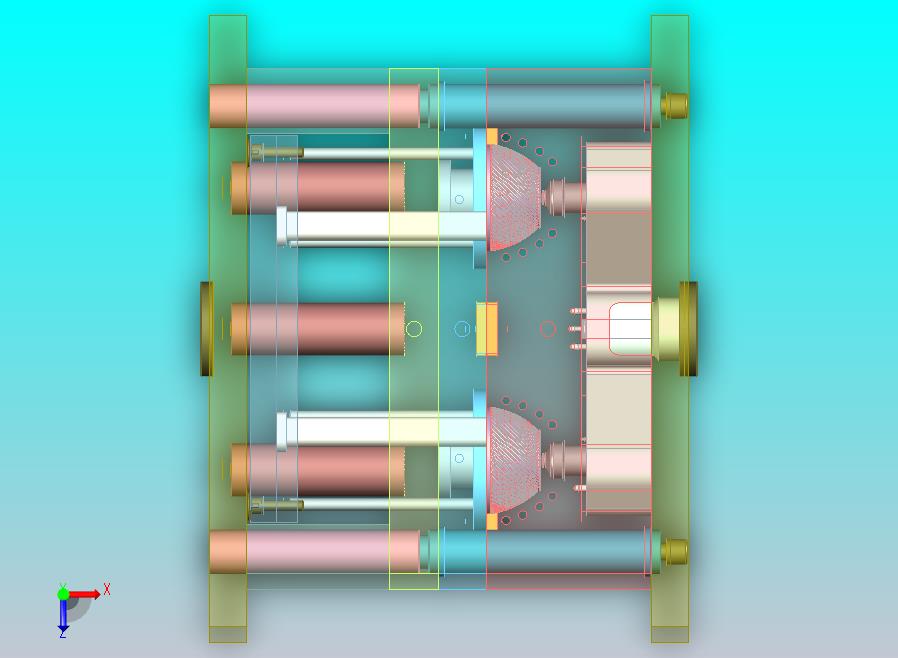 碗状热流道注塑模具设计