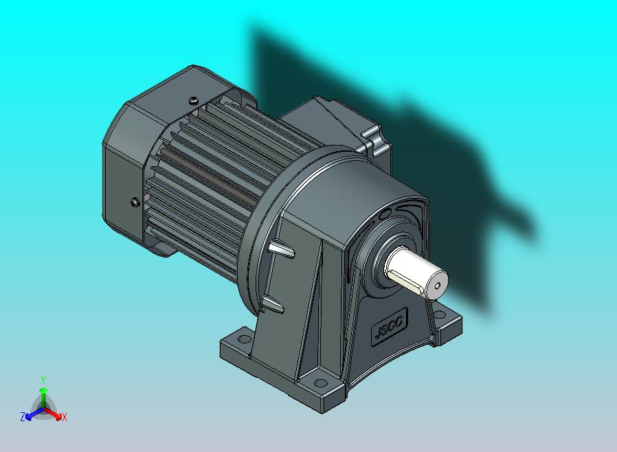 精研卧式标准电机 s250h03-R