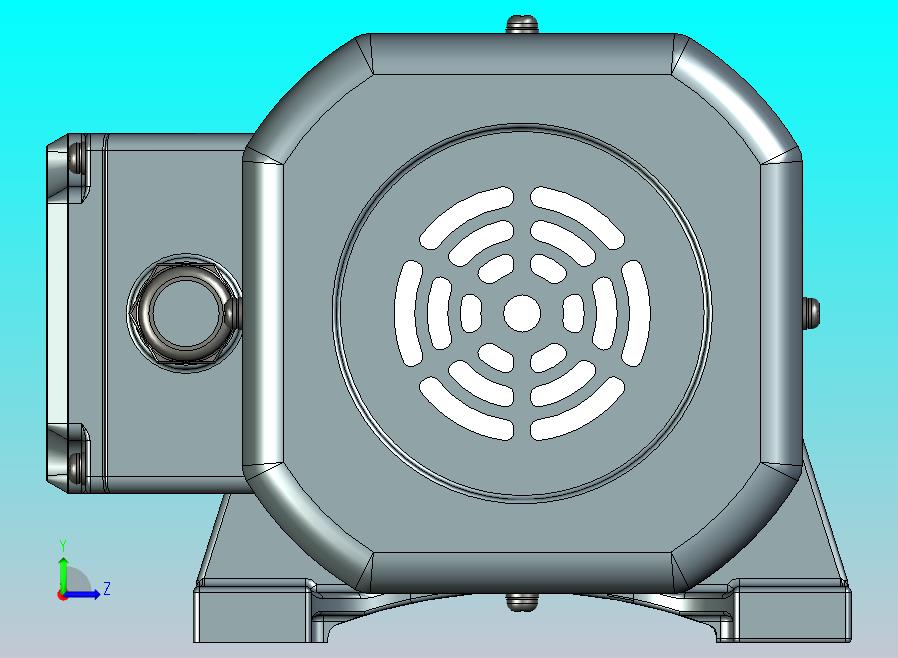 精研卧式标准电机 s370h01-R