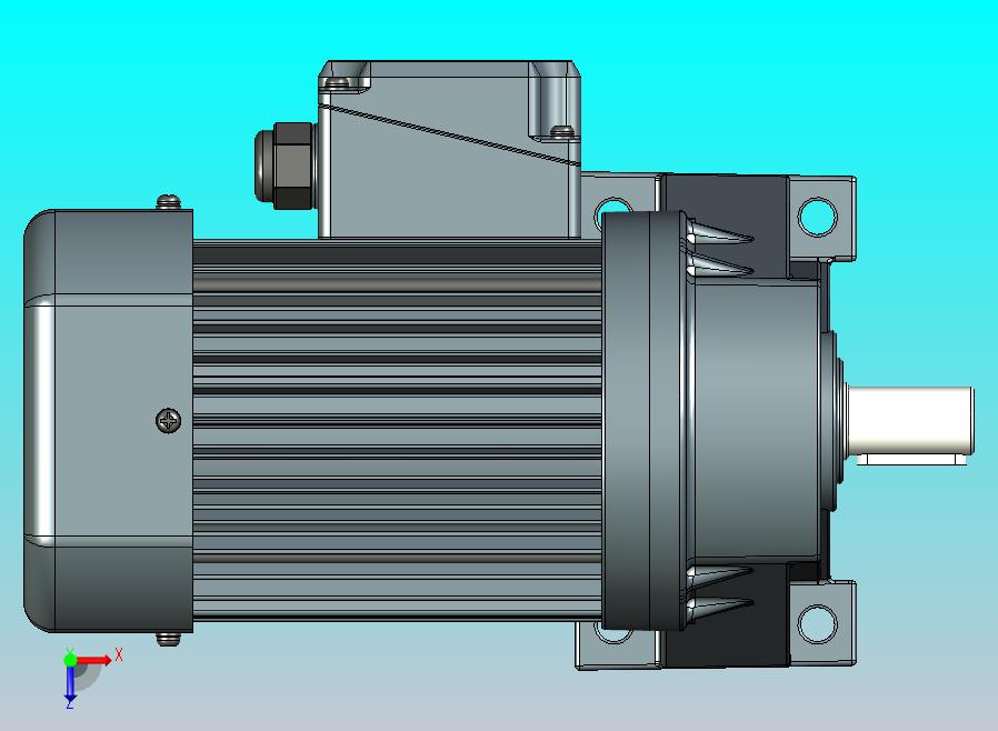 精研卧式标准电机 s370h01-R