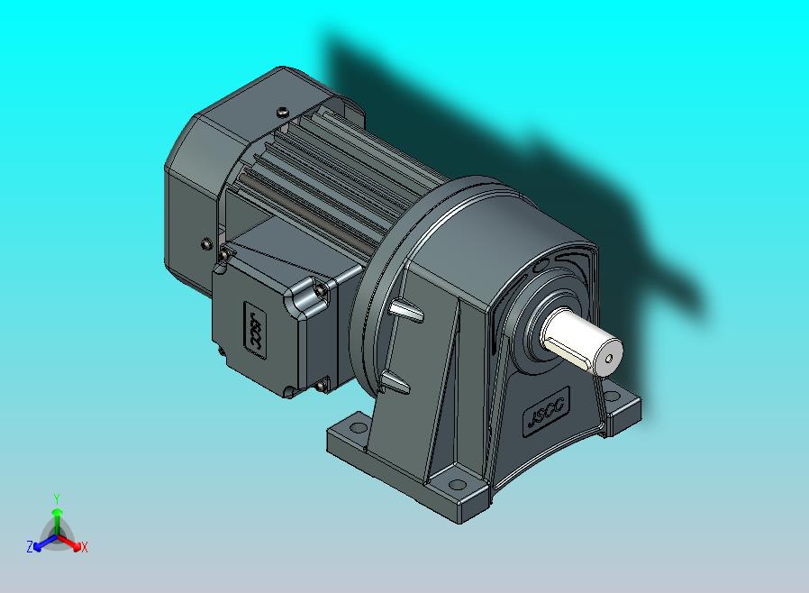 精研卧式标准电机 s370h02-L