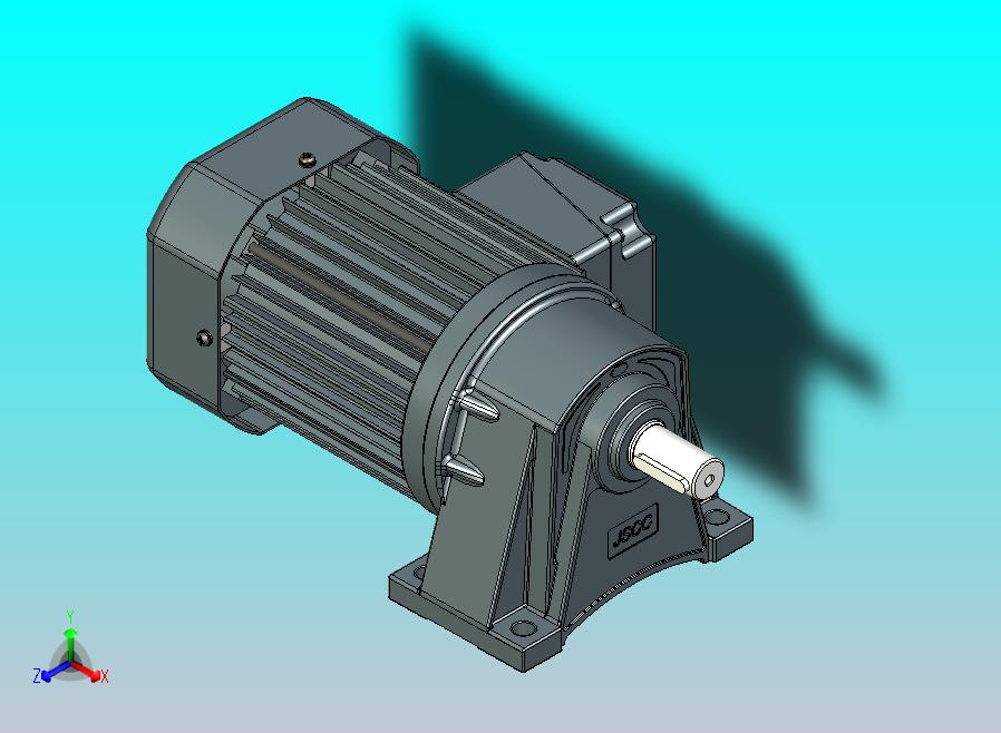 精研卧式标准电机 s250h02-R