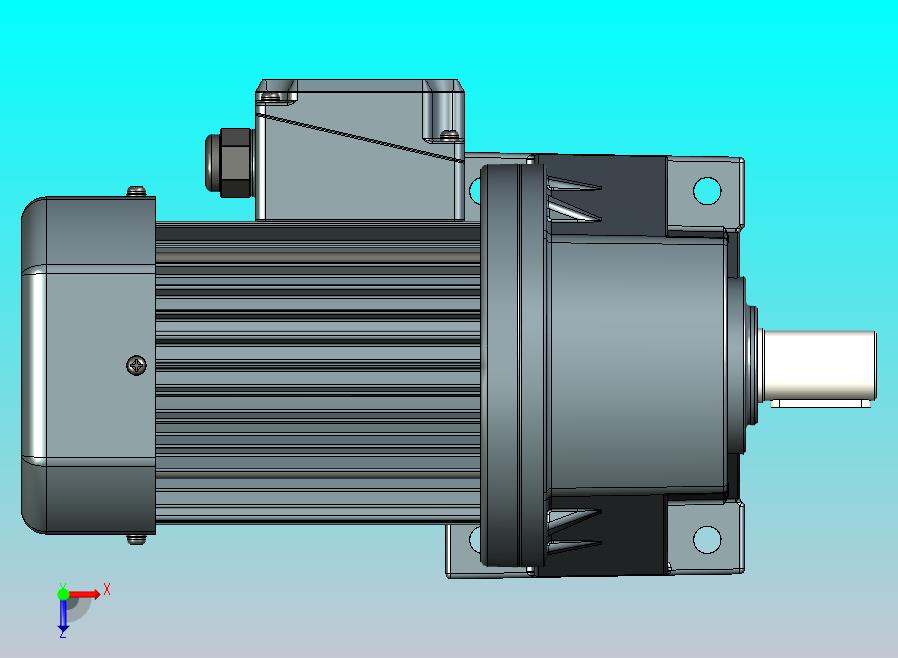 精研卧式标准电机 s370h02-R