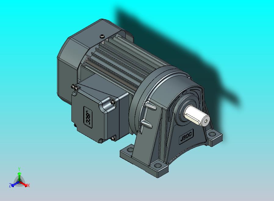 精研卧式标准电机 s250h01-L