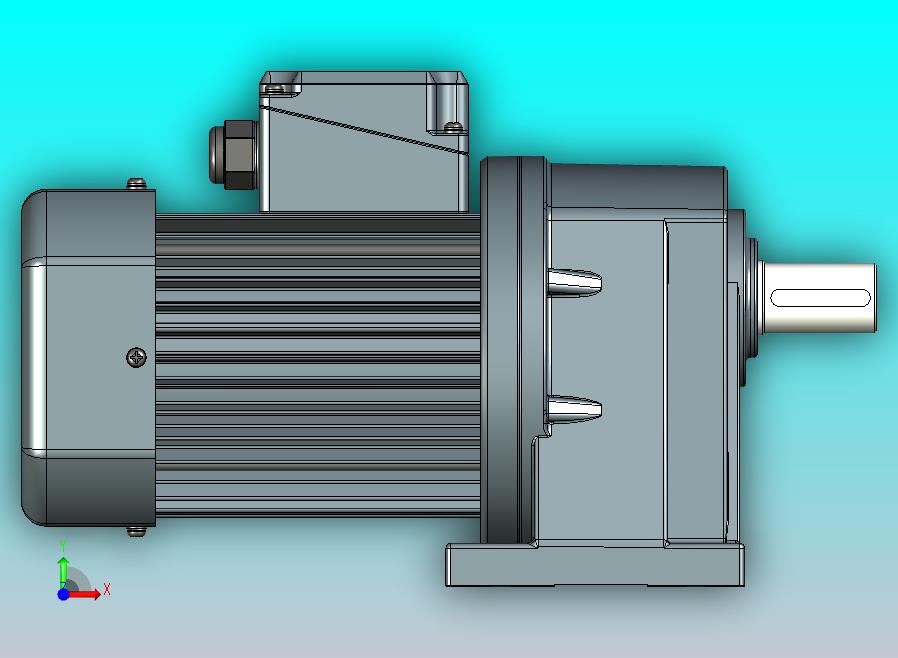 精研卧式标准电机 s370h02-U