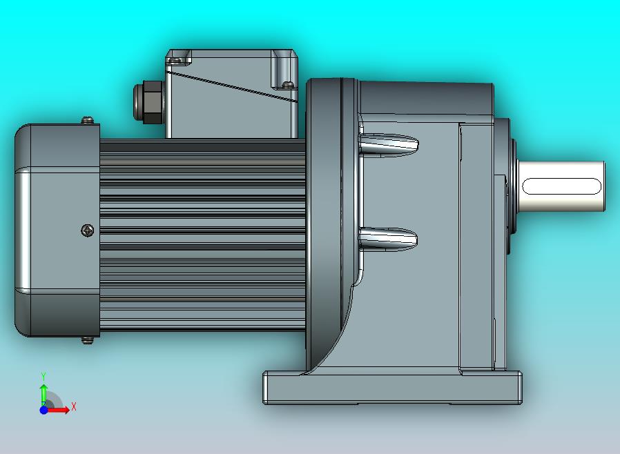 精研卧式标准电机 s370h03-U