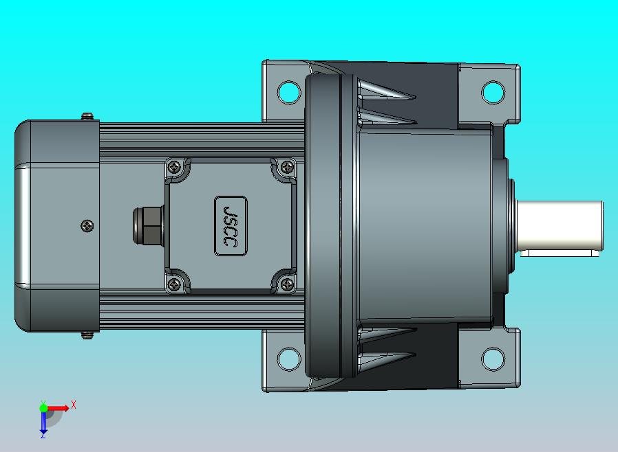 精研卧式标准电机 s370h03-U