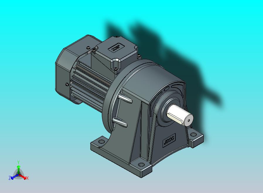 精研卧式标准电机 s370h03-U