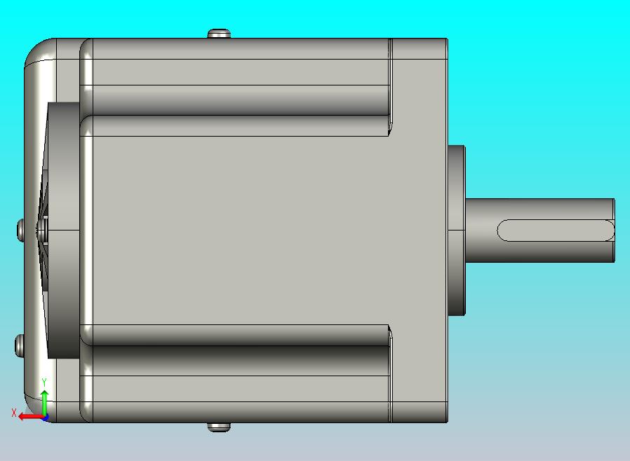 60W减速电机中实
