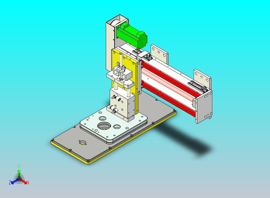 二坐标取料机构