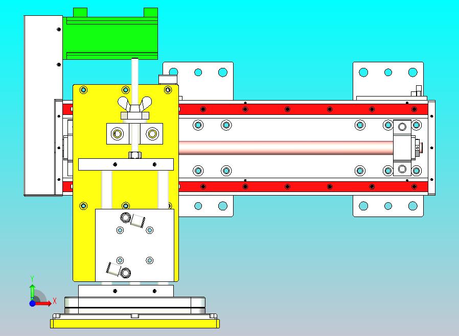 二坐标取料机构