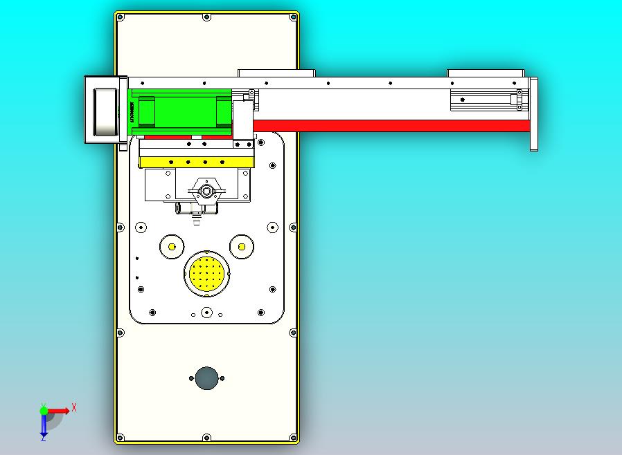 二坐标取料机构