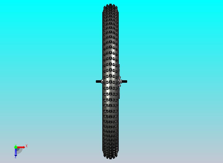 抗冲击自行车车轮