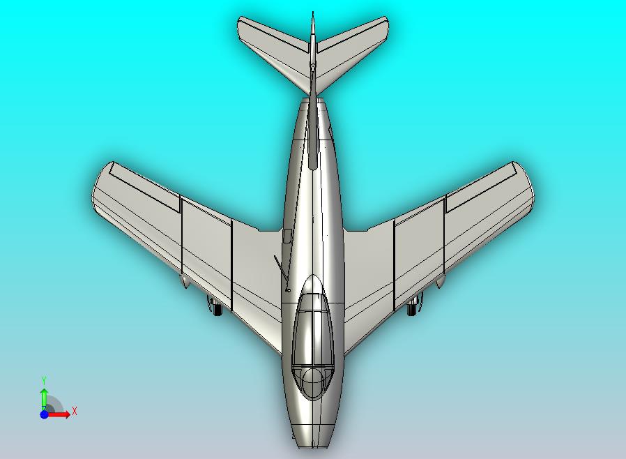 红头米格15英雄战机