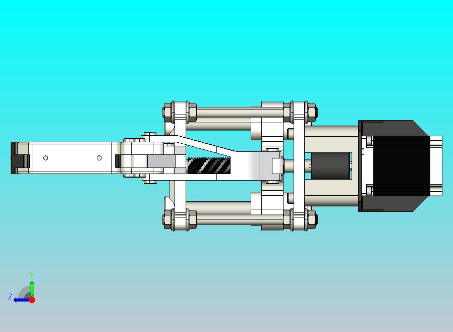 机械臂夹持器结构