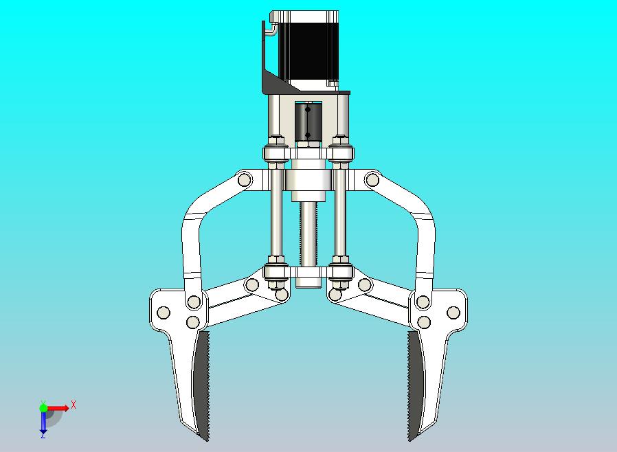 机械臂夹持器结构