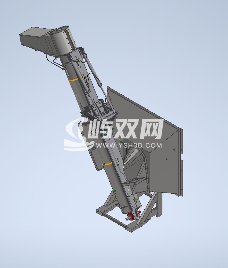 谷物卸载装置结构