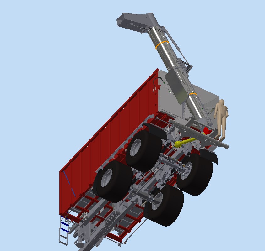 谷物卸载装置结构