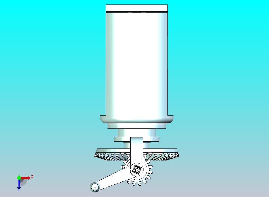 起重机三维装配模型