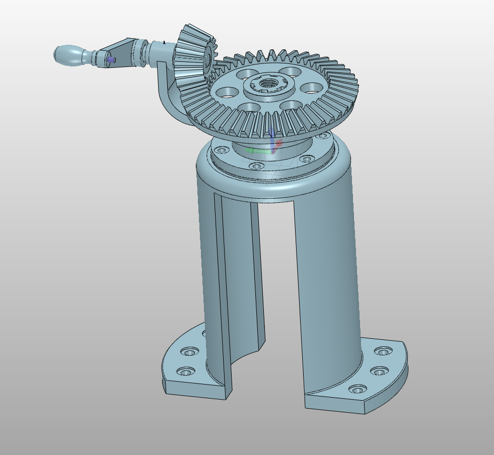起重机三维装配模型