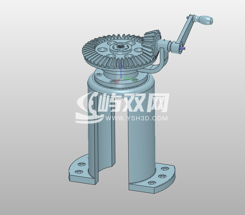 起重机三维装配模型