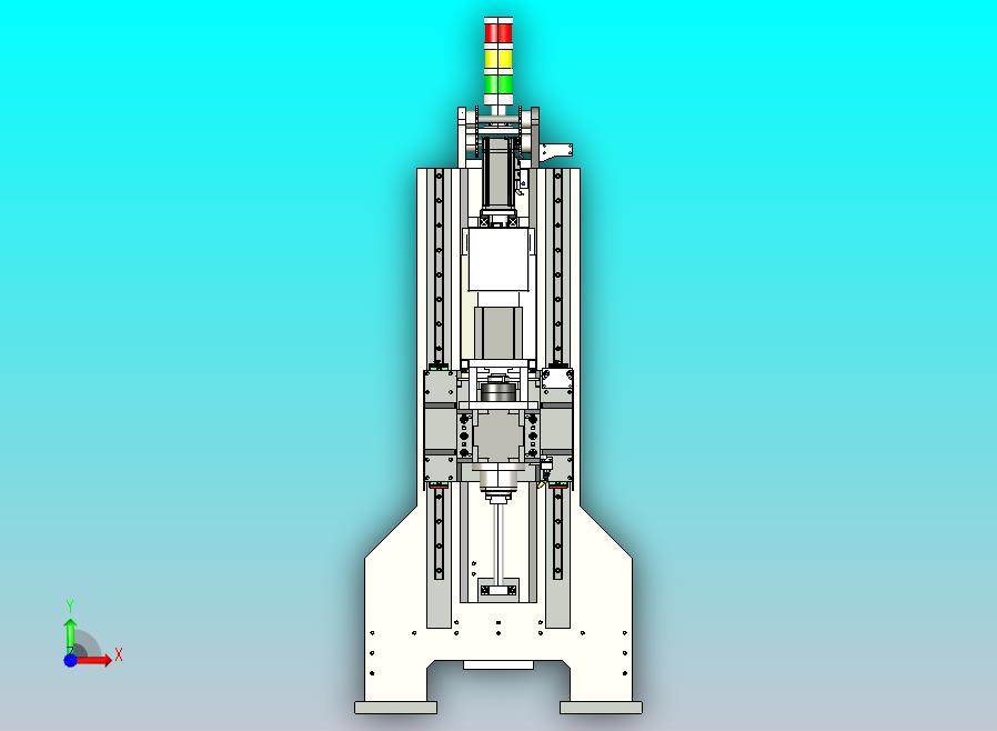 数控机床升降轴