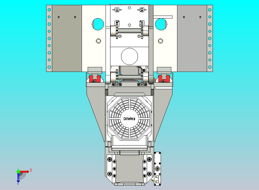 数控机床升降轴