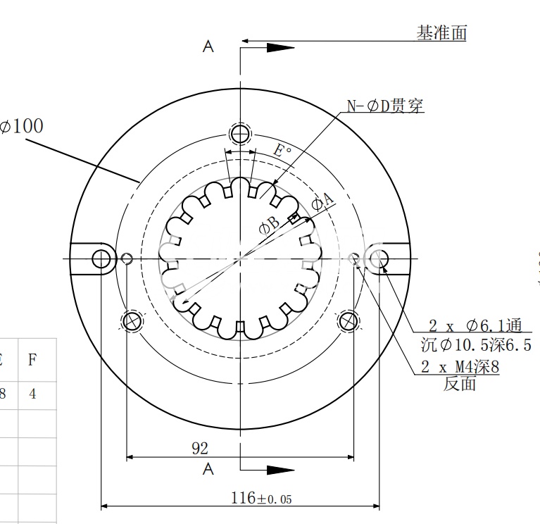 圆锥轴承组装压铆模具
