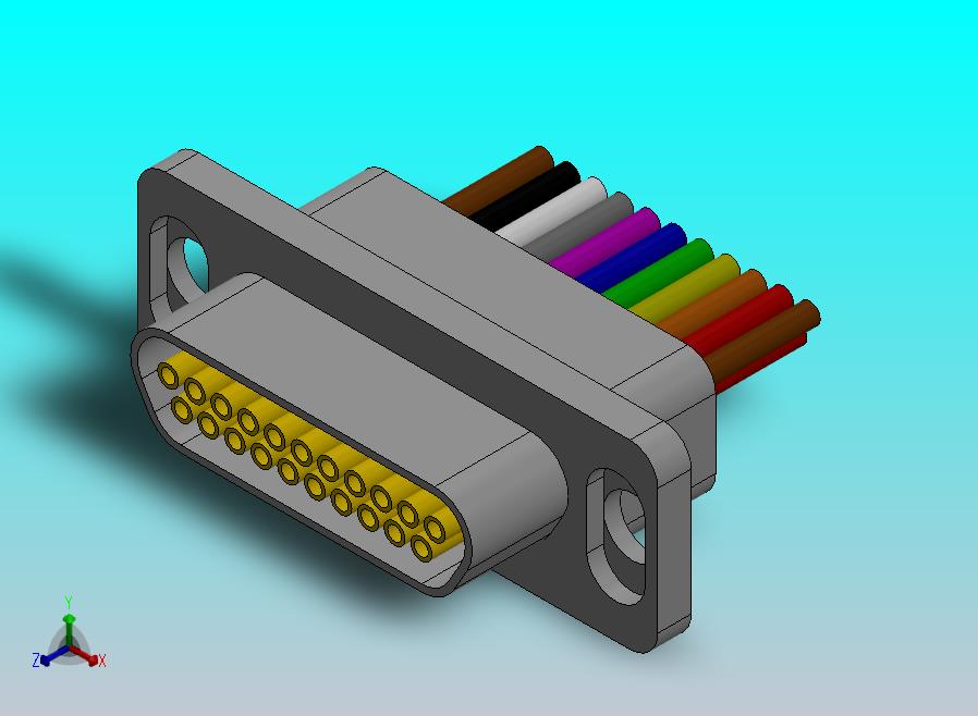 J29系列_矩形电连接器