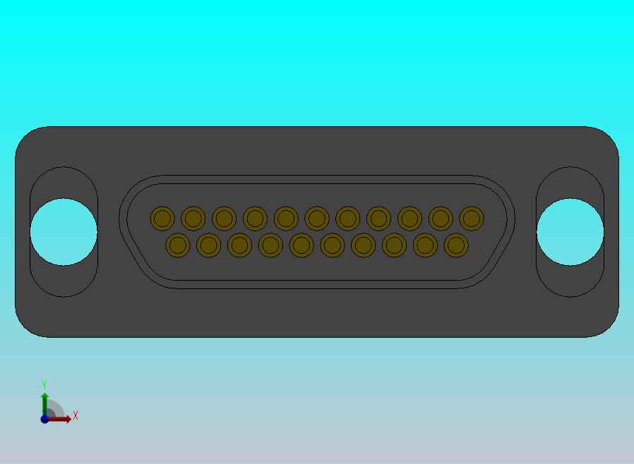 J29系列_矩形电连接器