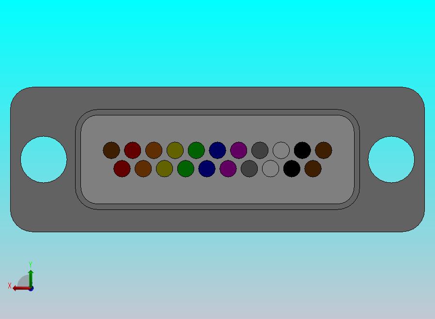 J29系列_矩形电连接器