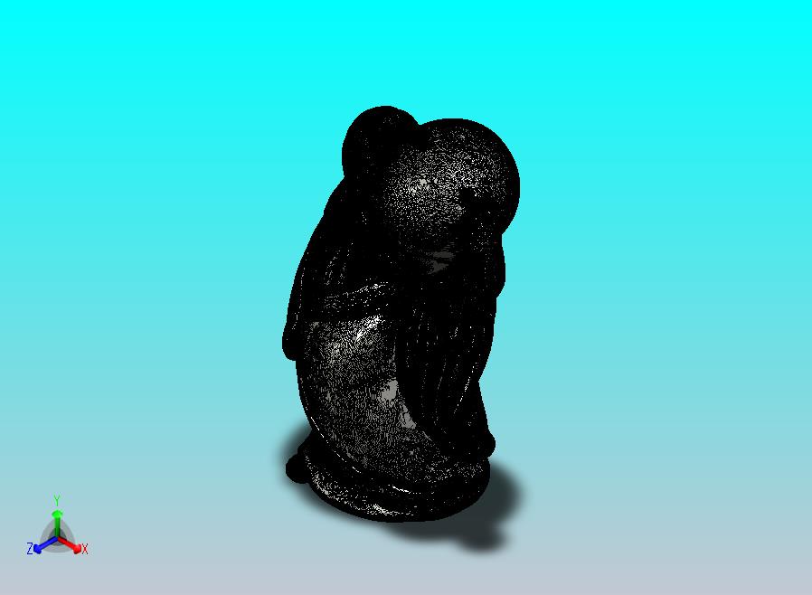 小和尚双手举起