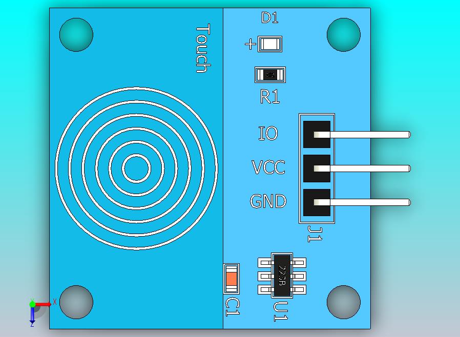 触摸传感器TTP223B