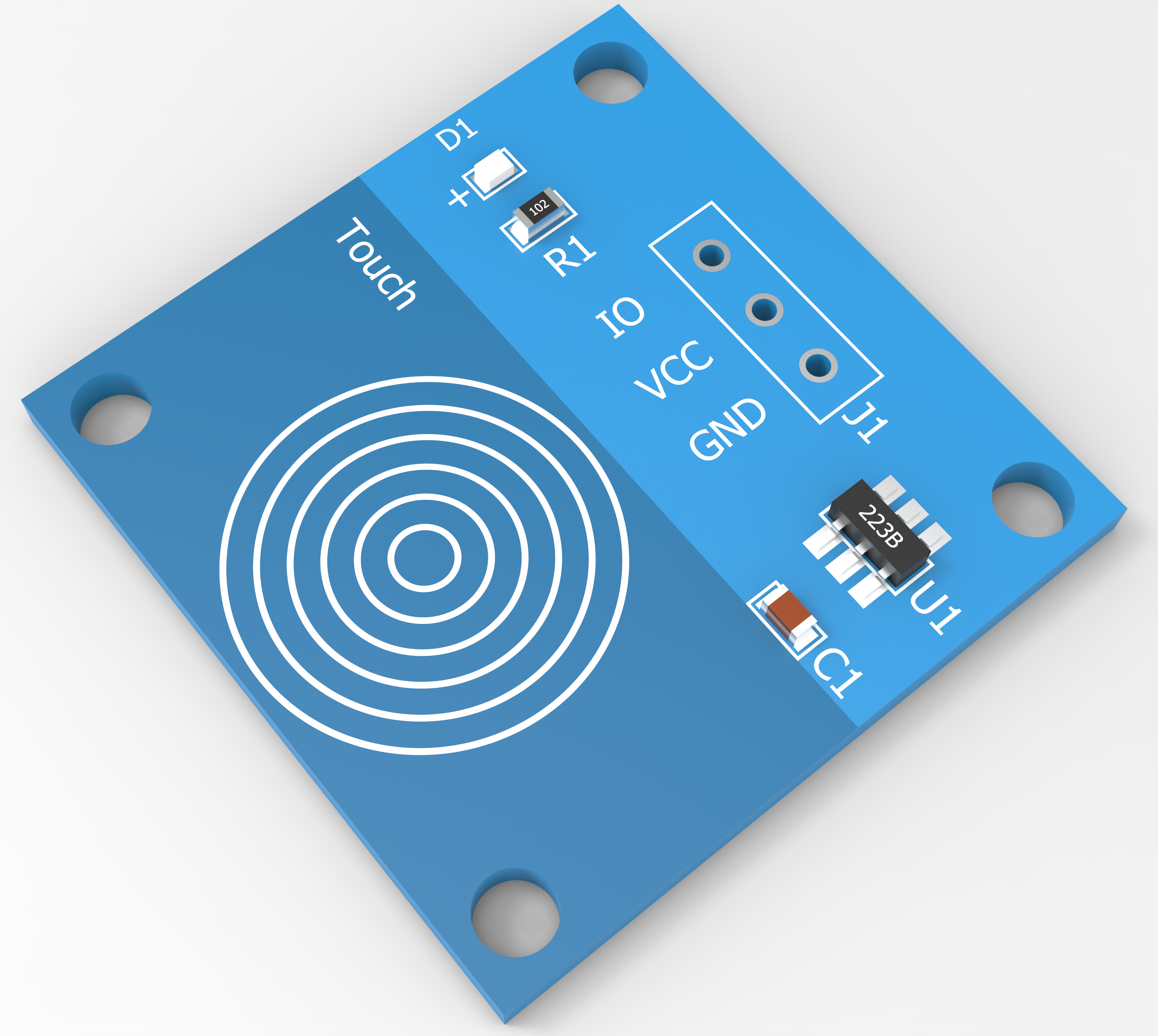 触摸传感器TTP223B
