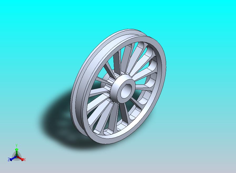 工业辐条轮毂轮