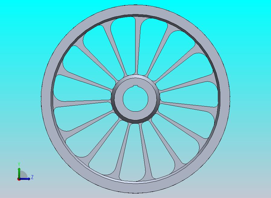 工业辐条轮毂轮