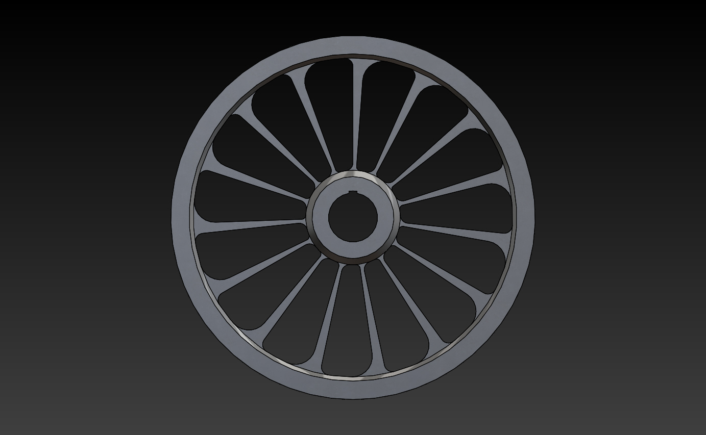 工业辐条轮毂轮