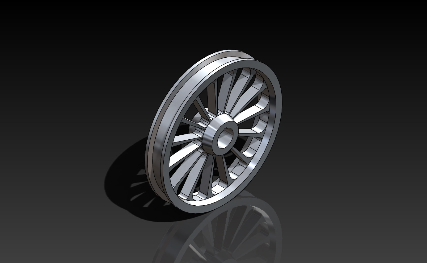 工业辐条轮毂轮