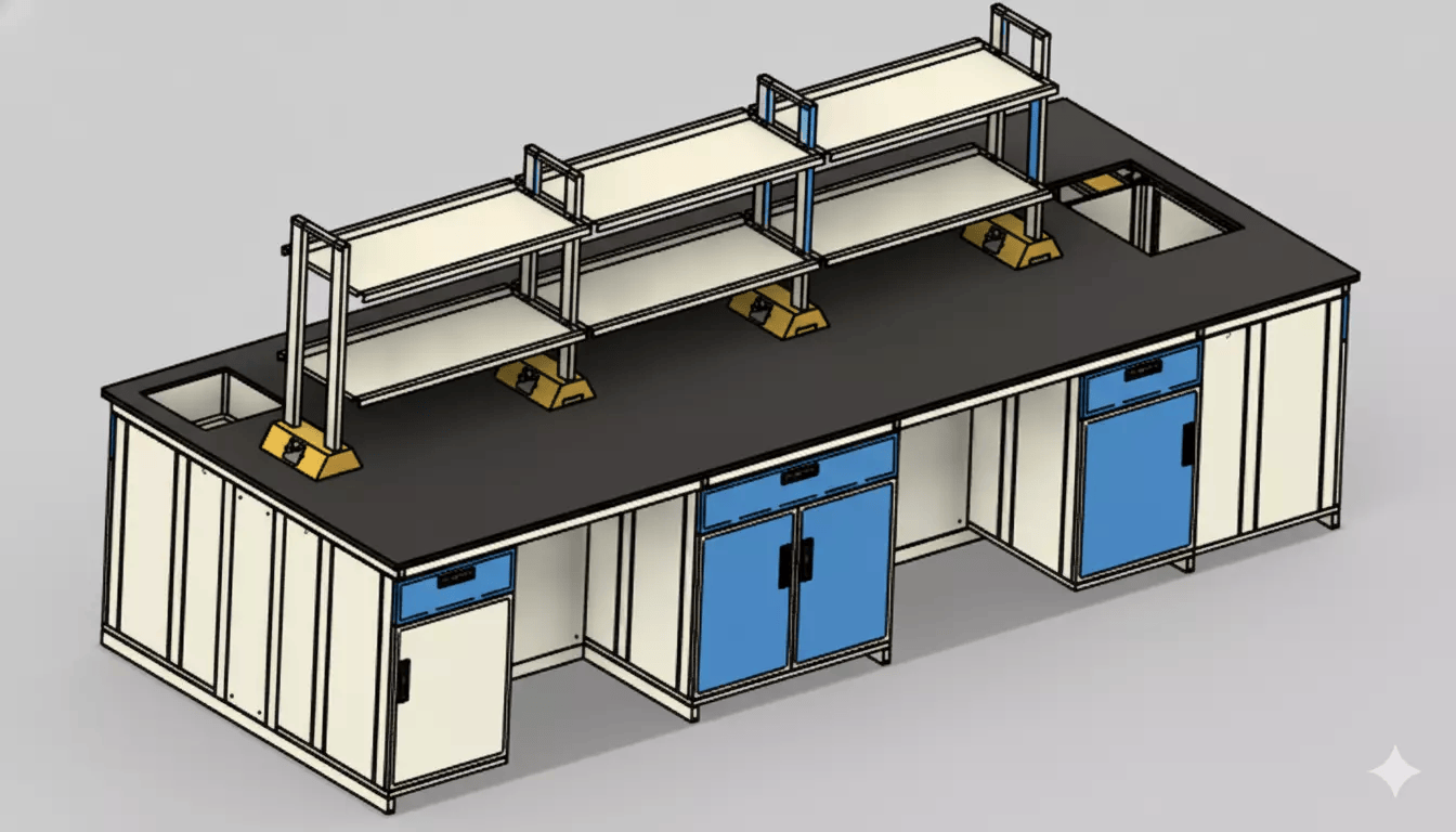 人体工学实验室工作台